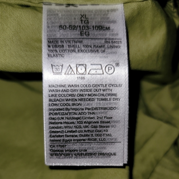 Banana Republic Olive Button-Front Maxi Dress Sz: XL - Picture 5 of 6